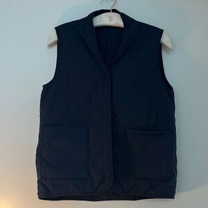 Kit and Ace Navy Quilted Vest